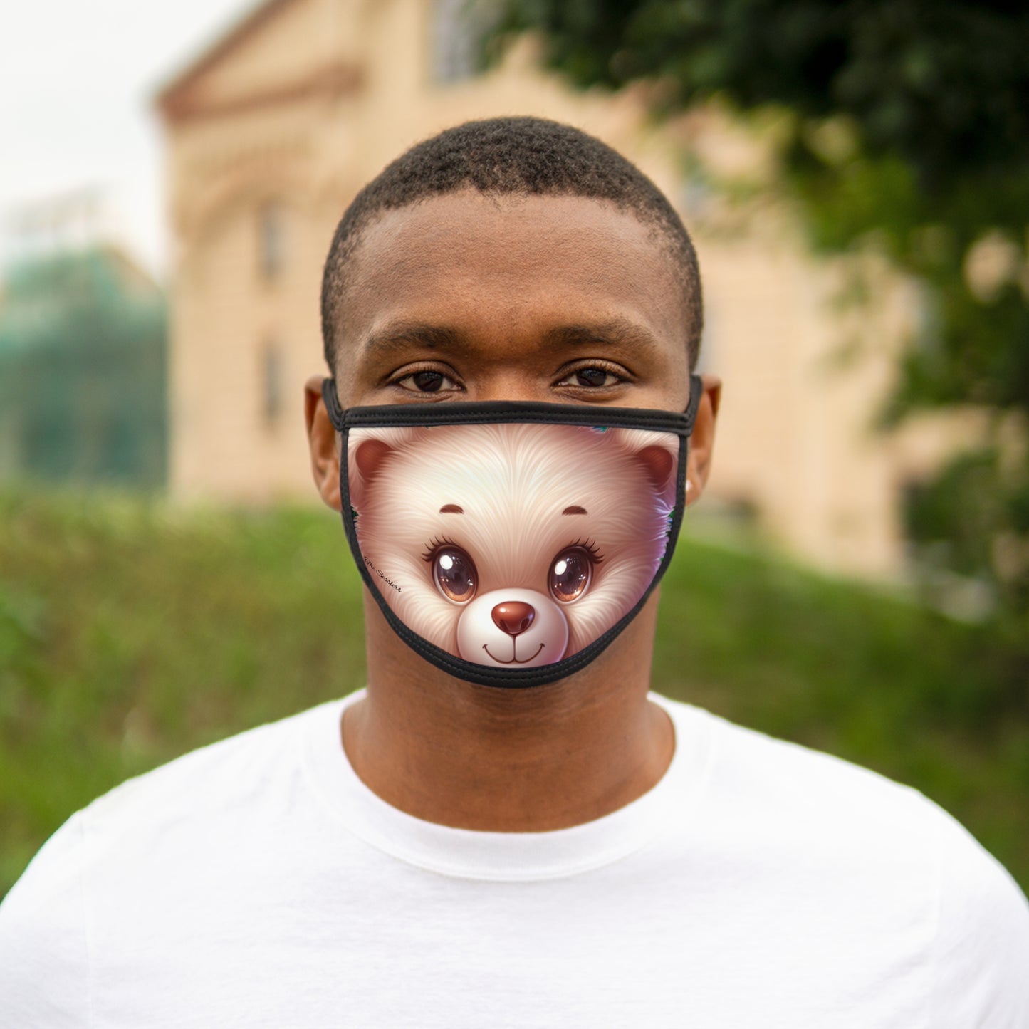 Mixed-Fabric Face Mask